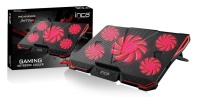 Inca INC-611 GMS Arrax Gaming 5x Fan 6 Kademeli 2xUSB Notebook Soğutucu - 1
